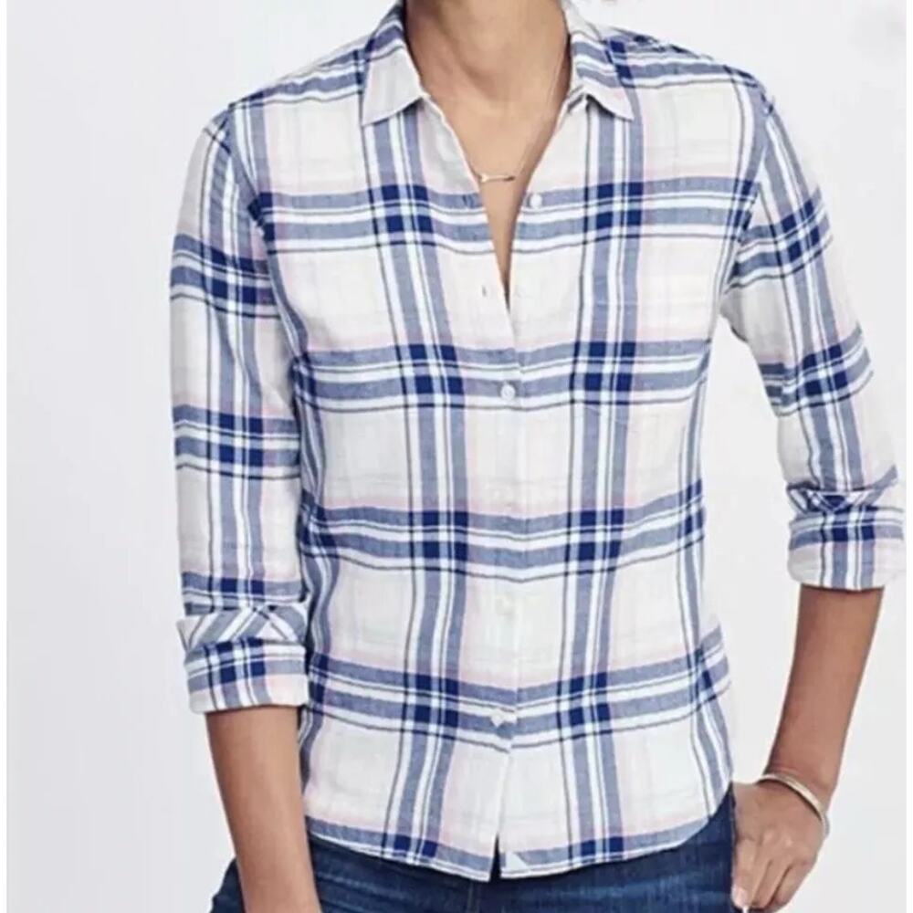 Women's UNTUCKit Plaid Flannel LS Shirt